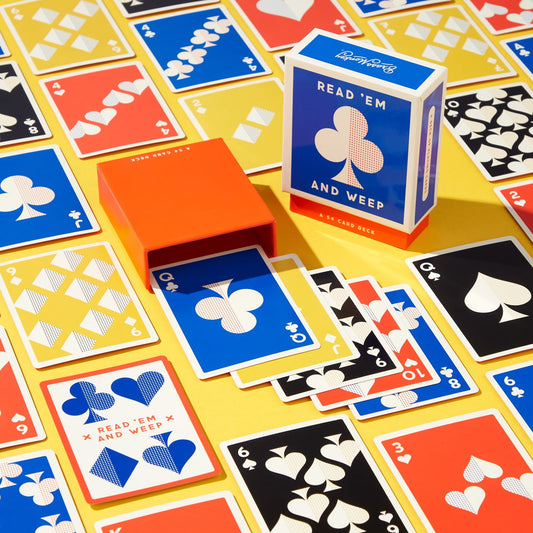 Read 'Em and Weep Playing Card Set - Brass Monkey - 9780735381148