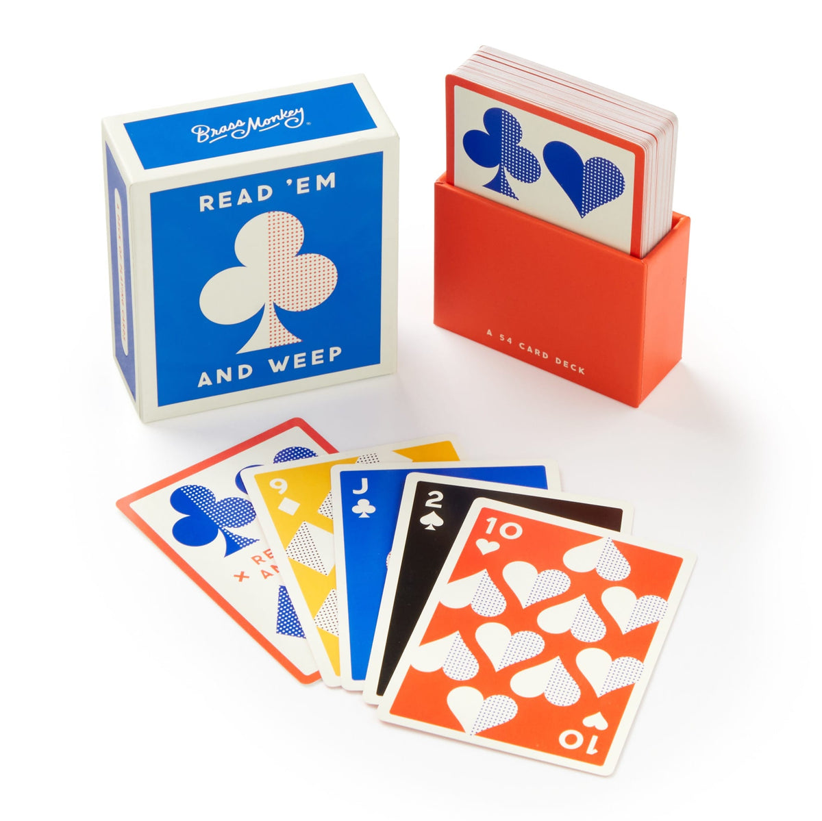 Read 'Em and Weep Playing Card Set - Brass Monkey - 9780735381148