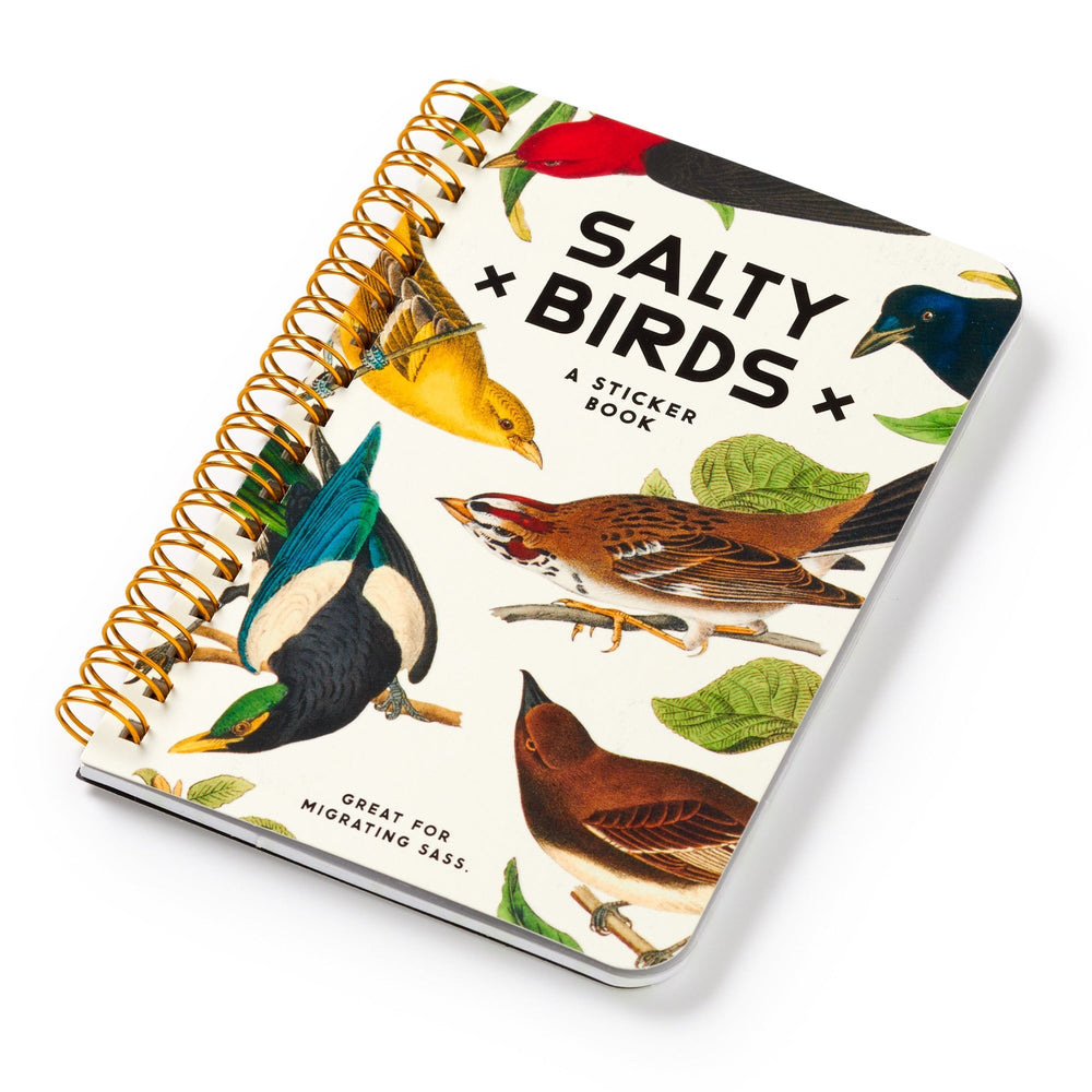 Salty Birds Sticker Book Stickers Brass Monkey Goods 