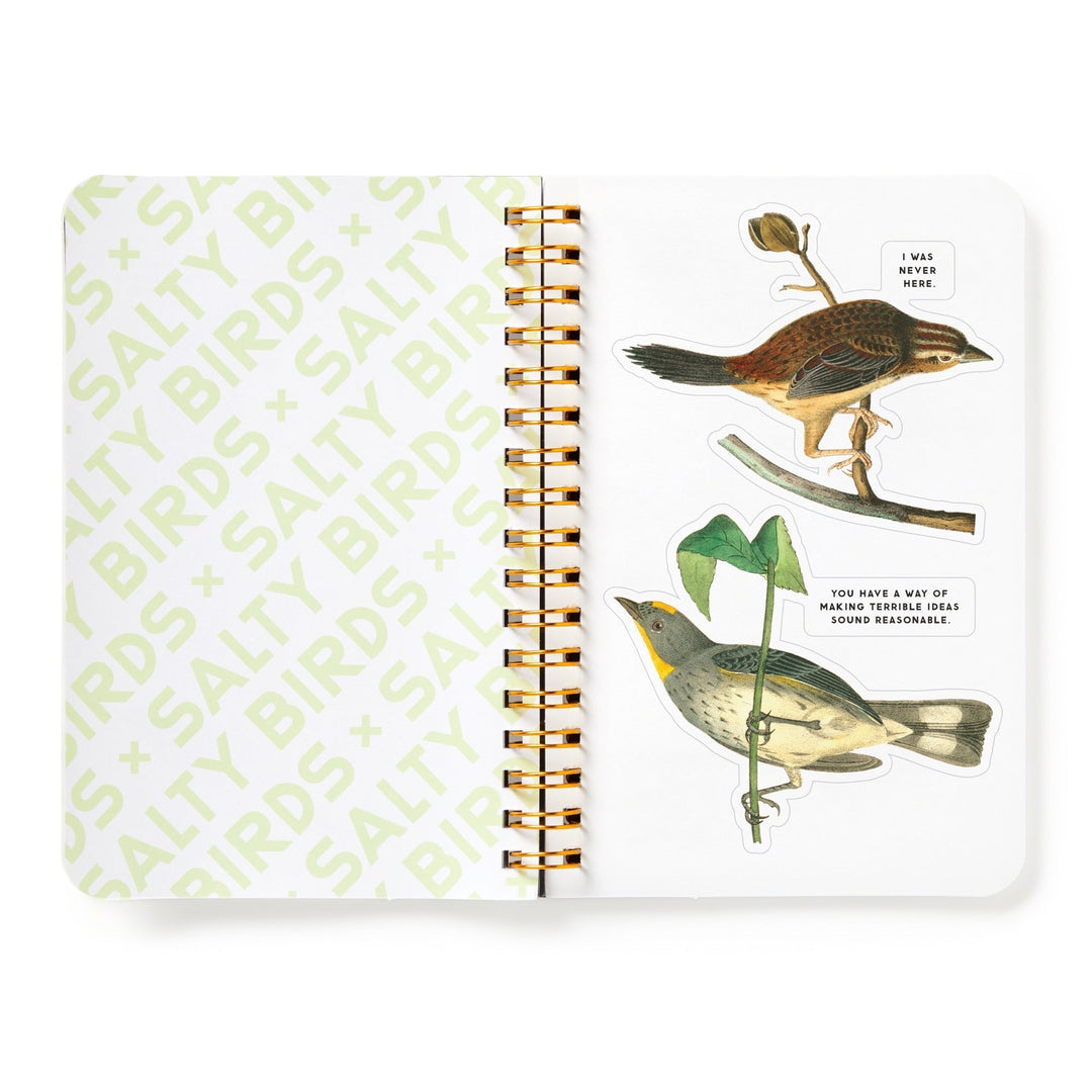 Salty Birds Sticker Book Stickers Brass Monkey Goods 