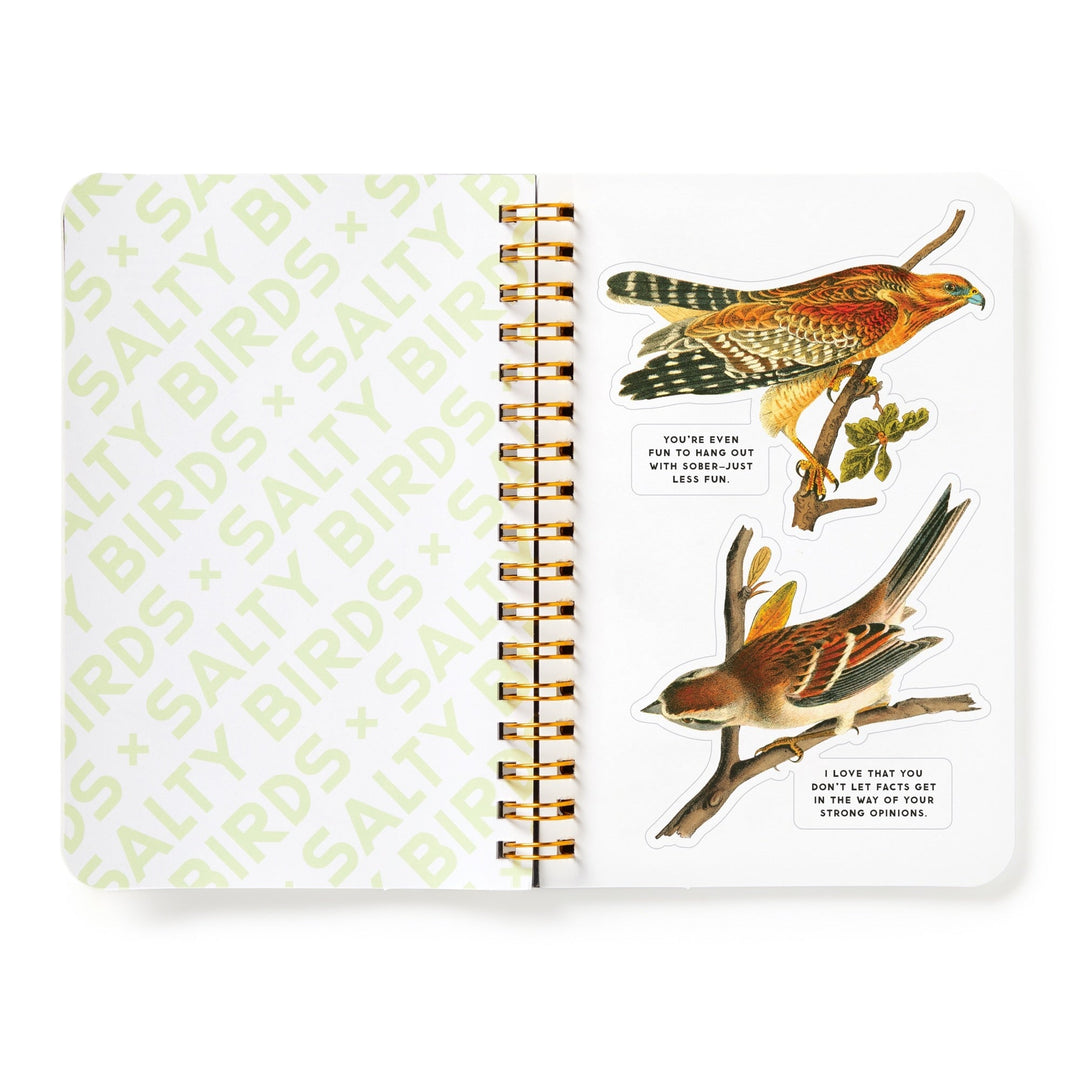 Salty Birds Sticker Book Stickers Brass Monkey Goods 