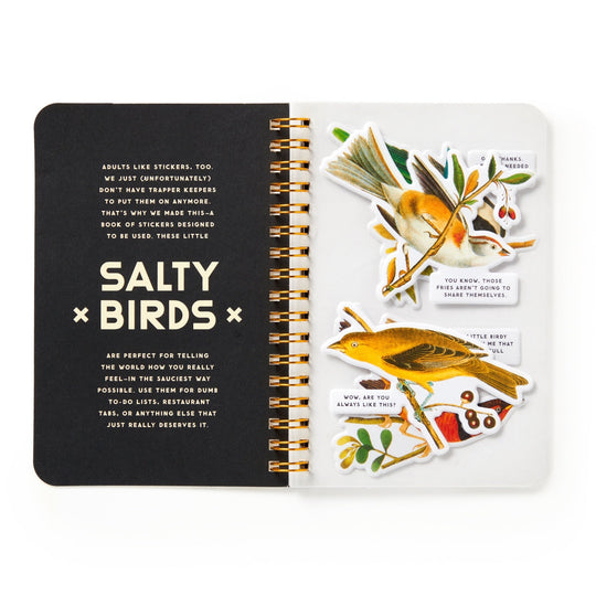 Salty Birds Sticker Book Stickers Brass Monkey Goods 