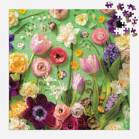 Springtime Petals 500 Piece Puzzle 500 Piece Puzzles Julie Seabrook Ream 