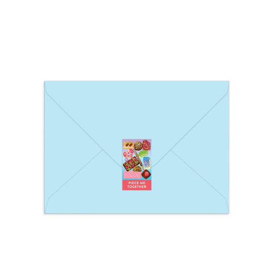 Sweets for the Sweet Greeting Card Puzzle Jigsaw Puzzle Alice Oehr 