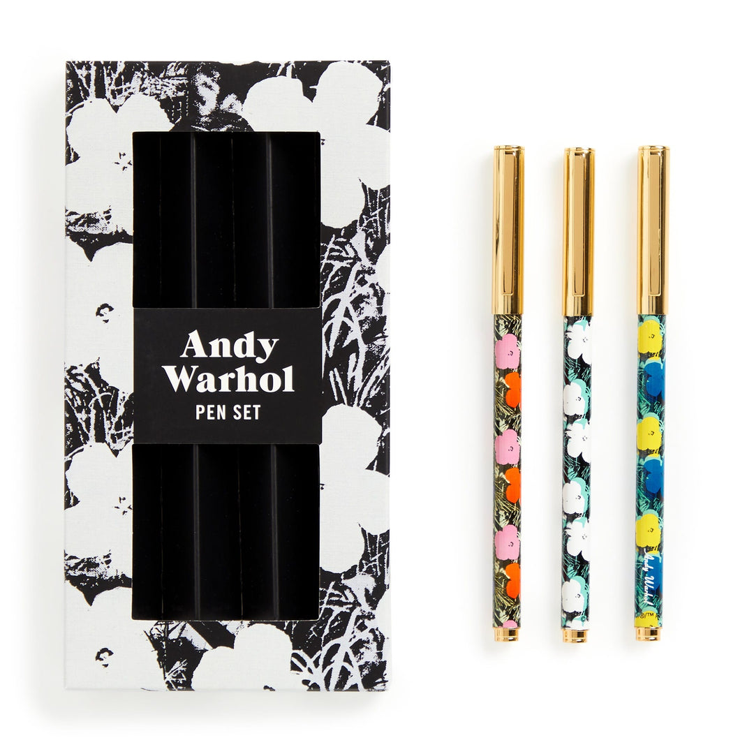 Warhol Flowers Everyday Pen Set Pencils & Pens Andy Warhol 