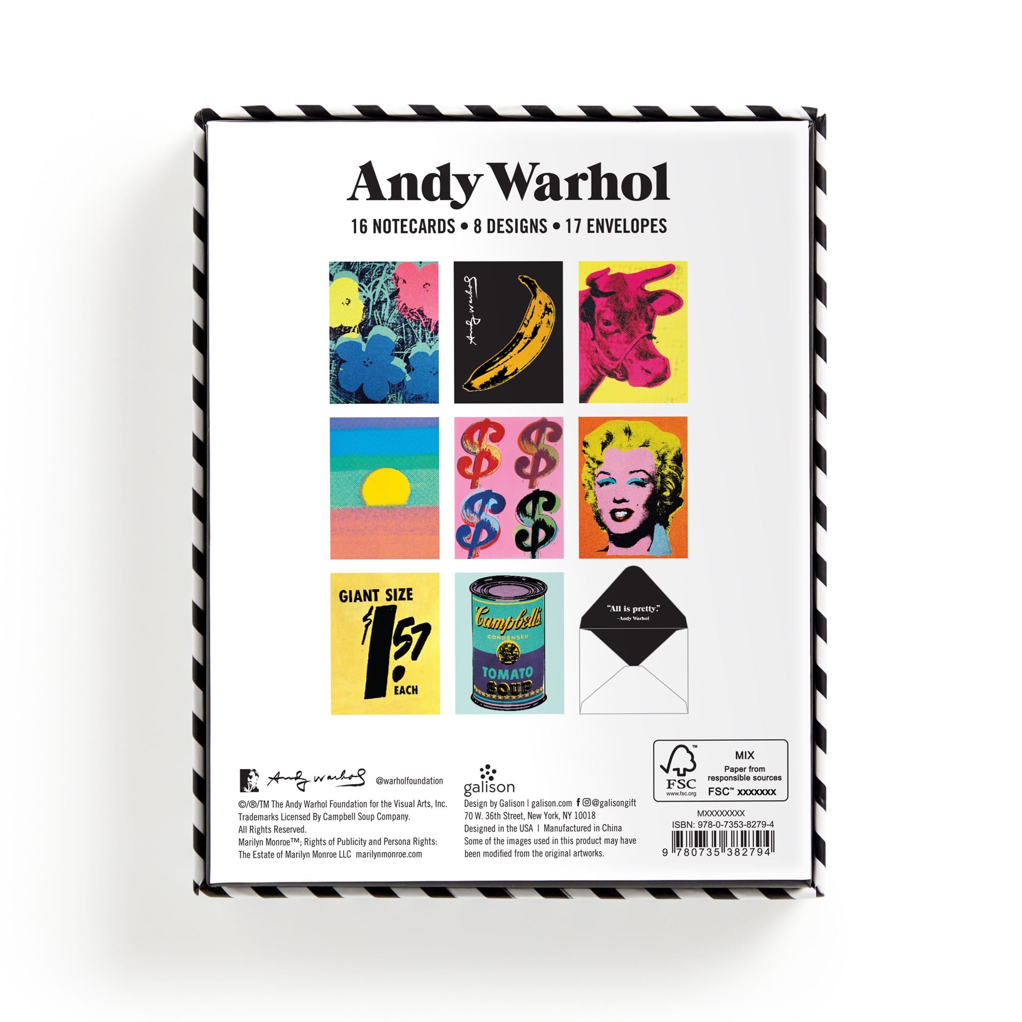 Warhol Pop Art Notecard Set – Galison