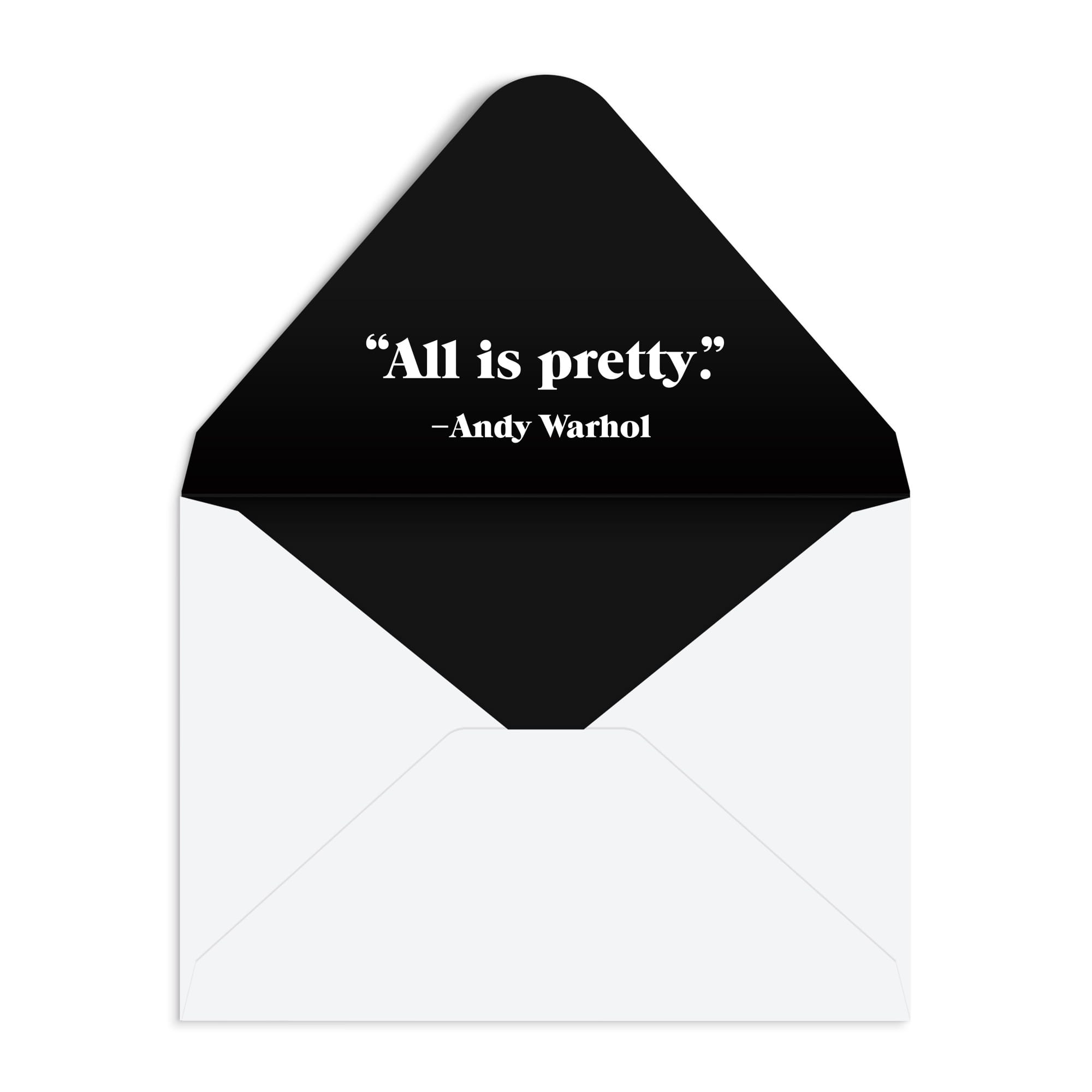 Warhol Pop Art Notecard Set | 16 Artistic Cards | Galison