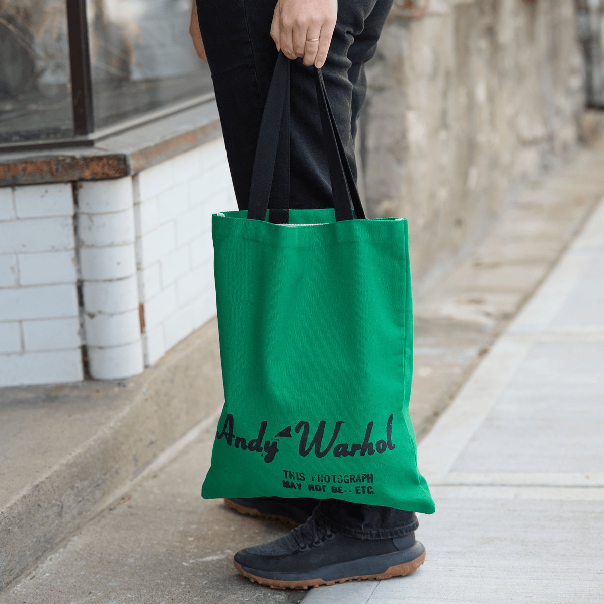 Street level cheap canvas tote
