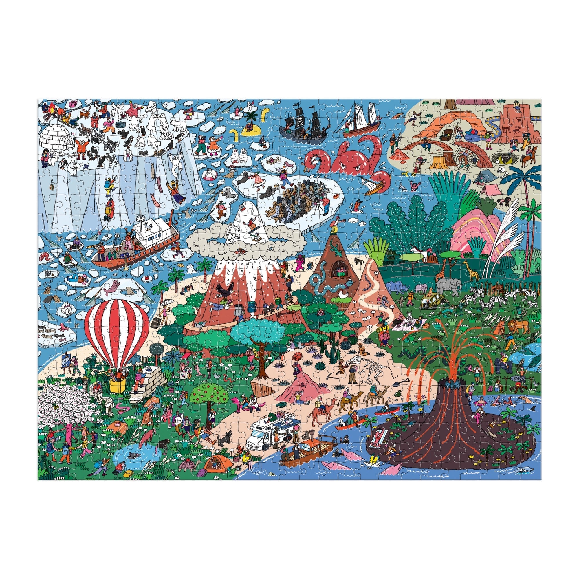Where's ______? Curious and Far Out Places 500 Piece Search