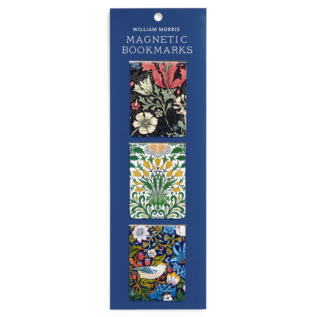 William Morris Magnetic Bookmark Set Bookmark William Morris 