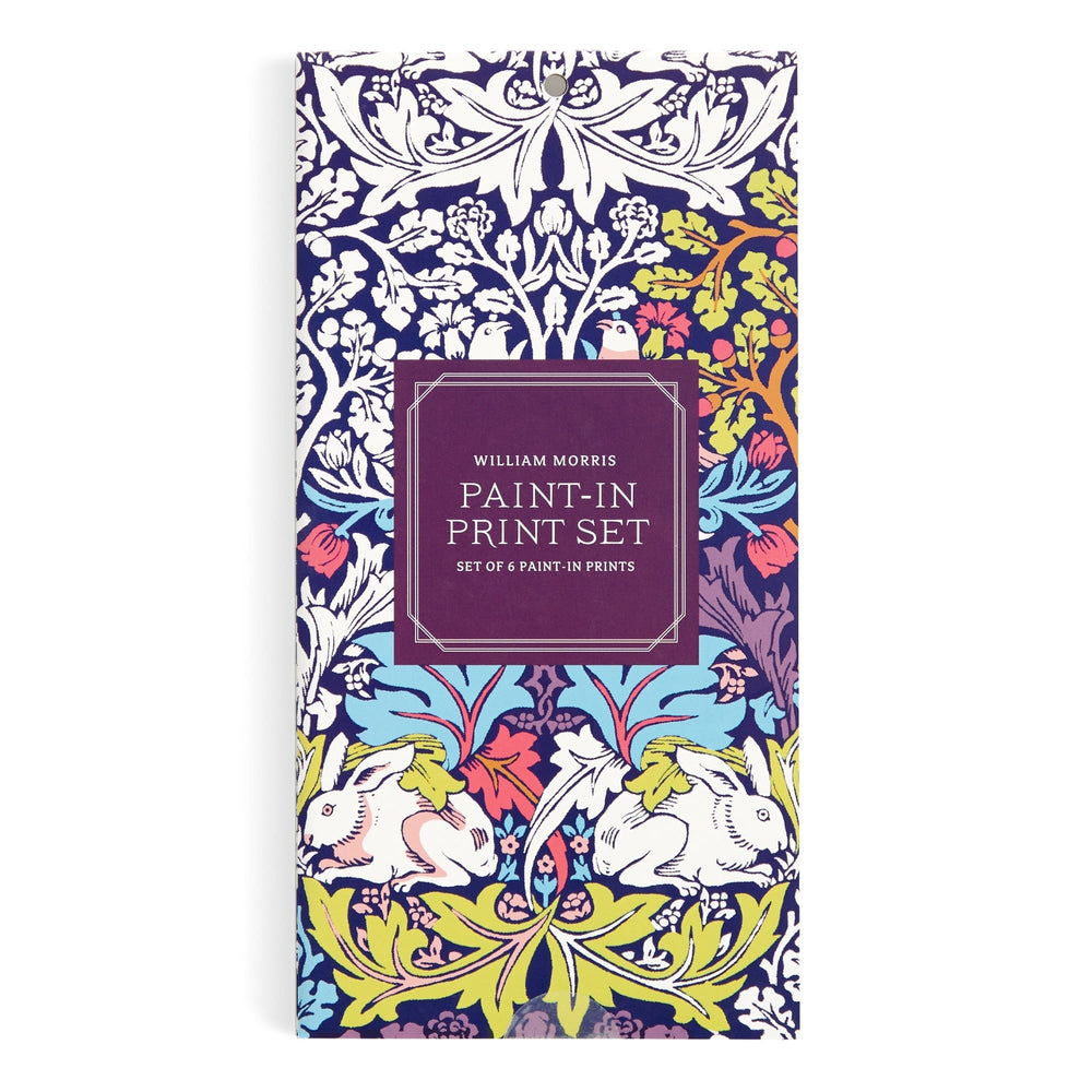 William Morris Paint-In Print Set Coloring & Activity Books William Morris 