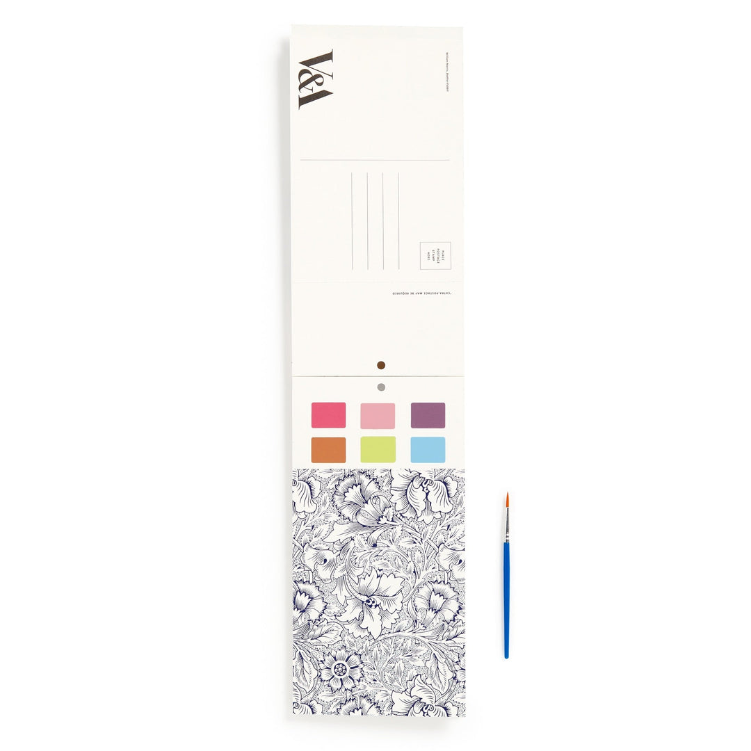 William Morris Paint-In Print Set Coloring & Activity Books William Morris 