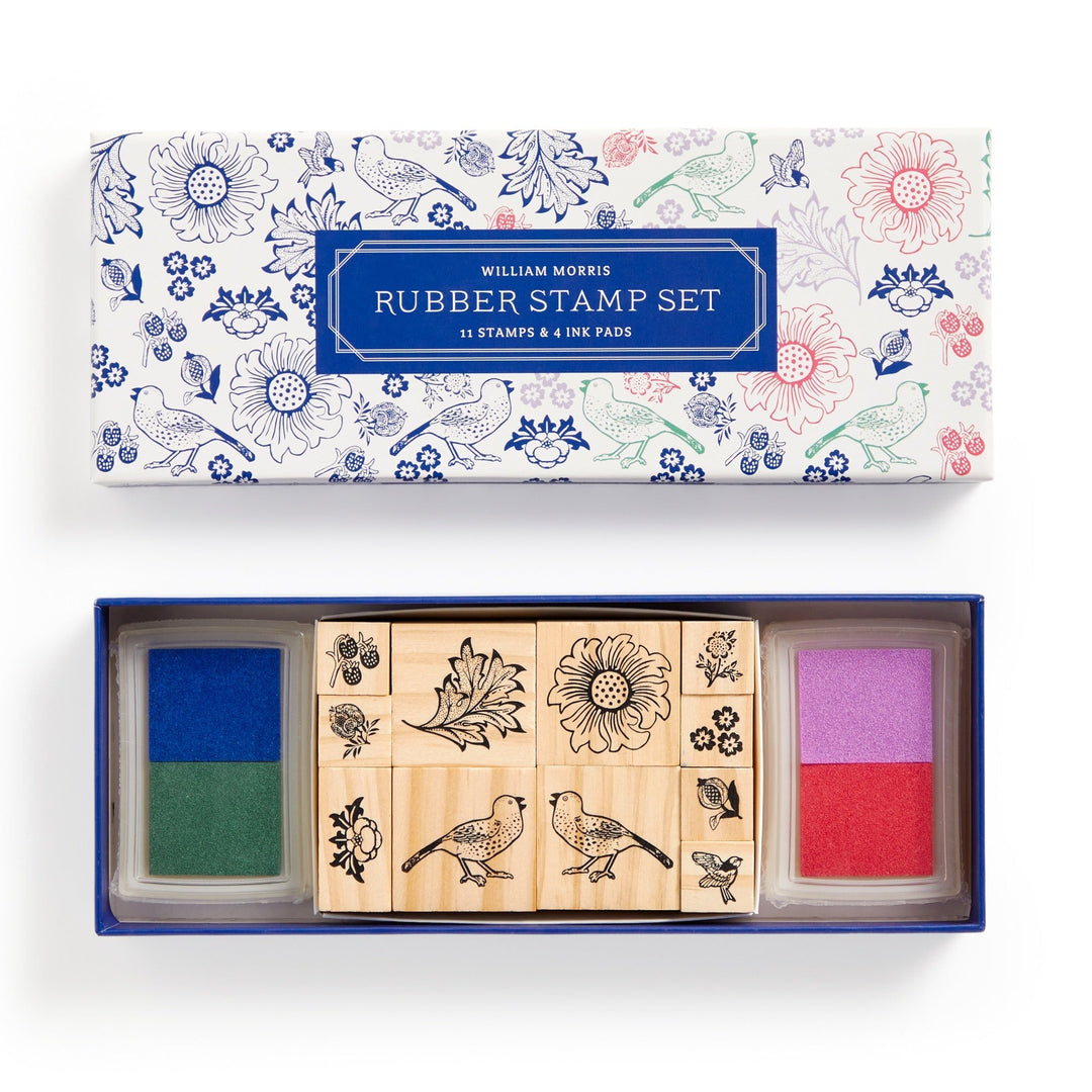 William Morris Rubber Stamp Set Stamp Set William Morris 