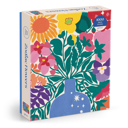 Zodiac Flowers 1000 Piece Puzzle 1000 Piece Puzzles Liv Lee 