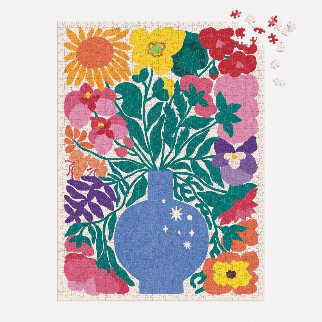 Zodiac Flowers 1000 Piece Puzzle 1000 Piece Puzzles Liv Lee 
