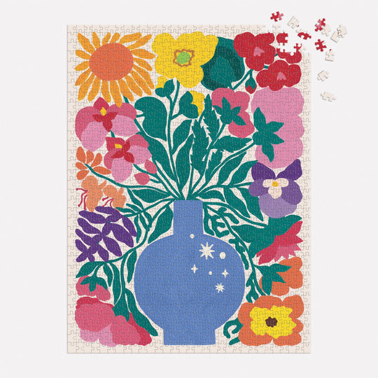 Zodiac Flowers 1000 Piece Puzzle 1000 Piece Puzzles Liv Lee 