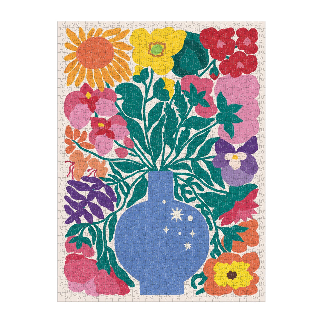 Zodiac Flowers 1000 Piece Puzzle 1000 Piece Puzzles Liv Lee 