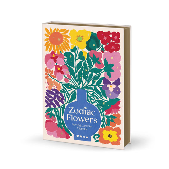 Zodiac Flowers Playing Card Set Playing Card Game Set Liv Lee 