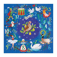 12 Days Wreath 500 Piece Puzzle Galison 