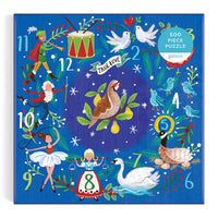 12 Days Wreath 500 Piece Puzzle Galison 