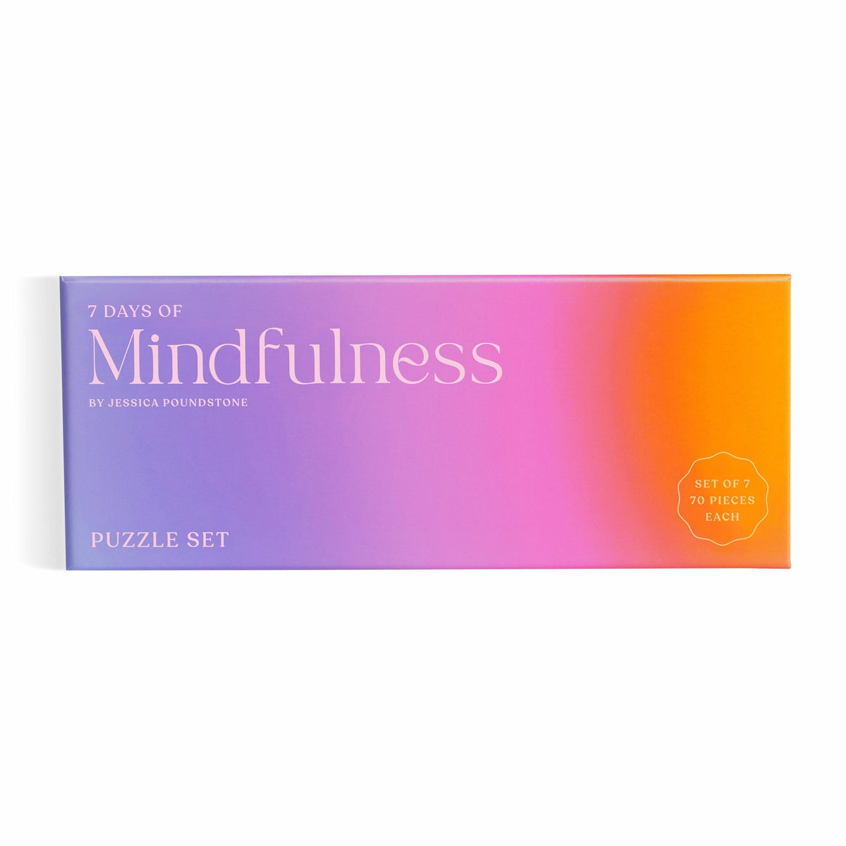 7 Days of Mindfulness By Jessica Poundstone Puzzle Set – Galison