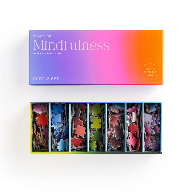 7 Days of Mindfulness By Jessica Poundstone Puzzle Set Puzzle Set Jessica Poundstone 