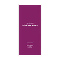 Jonathan Adler 2-in-1 Travel Game Set Board Games Jonathan Adler 