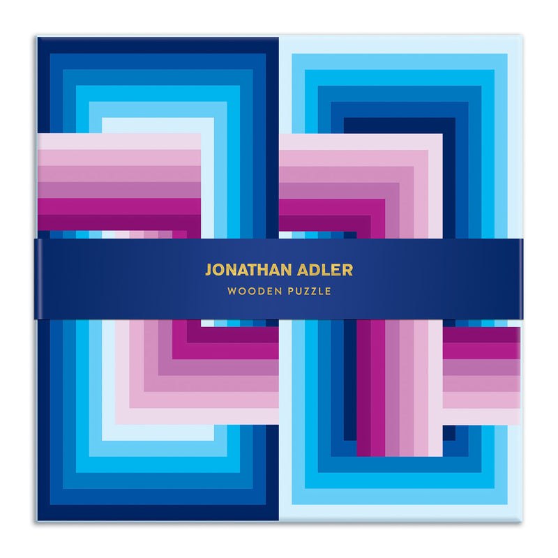 Jonathan Adler Infinity Wooden Jigsaw Puzzle Set Wooden Puzzles Jonathan Adler 