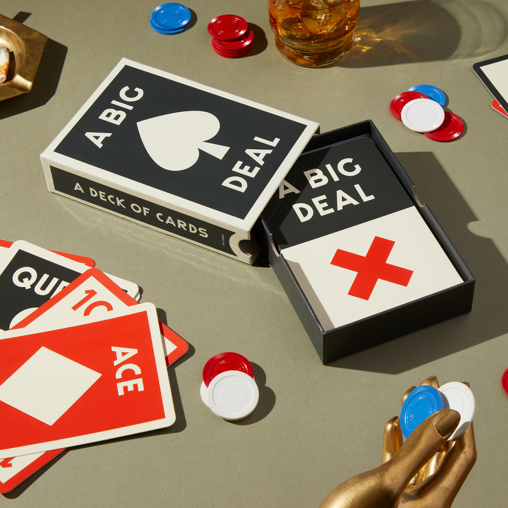 A Big Deal Giant Playing Cards Galison 