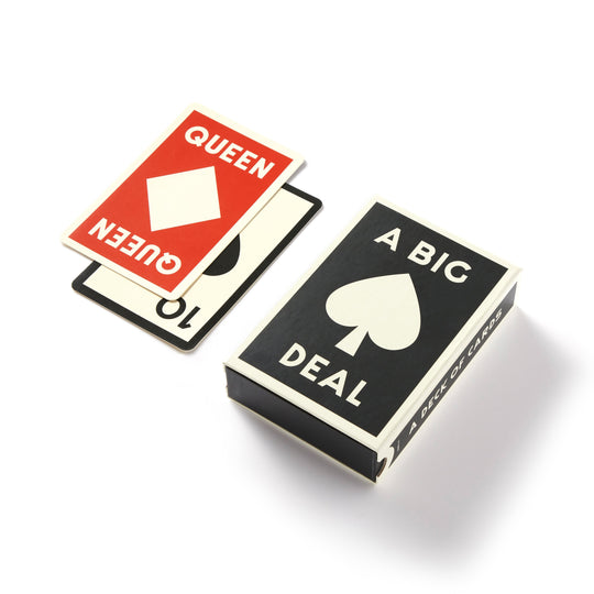 A Big Deal Giant Playing Cards Galison 