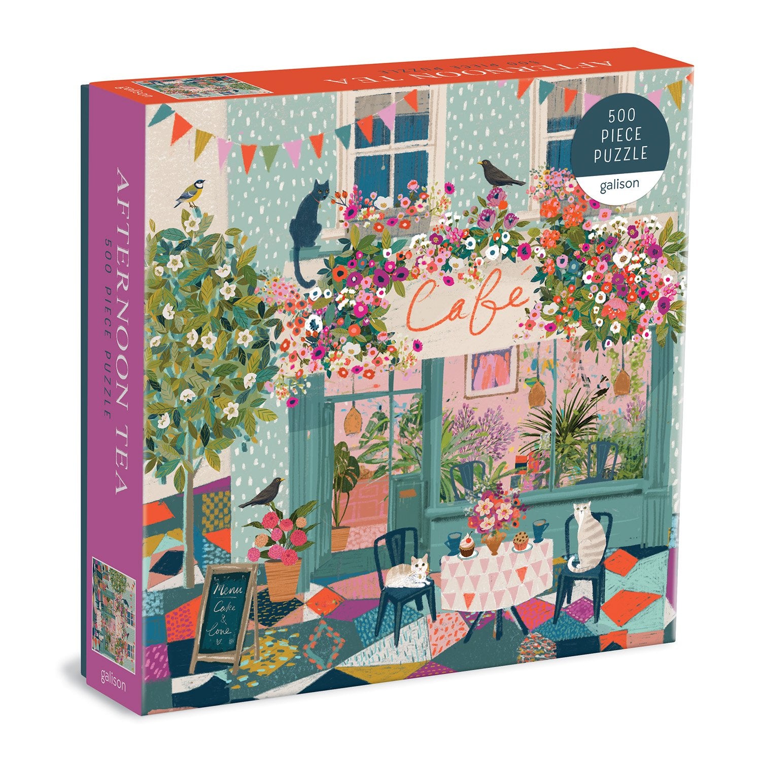 Afternoon Tea 500 Piece Jigsaw Puzzle | Galison