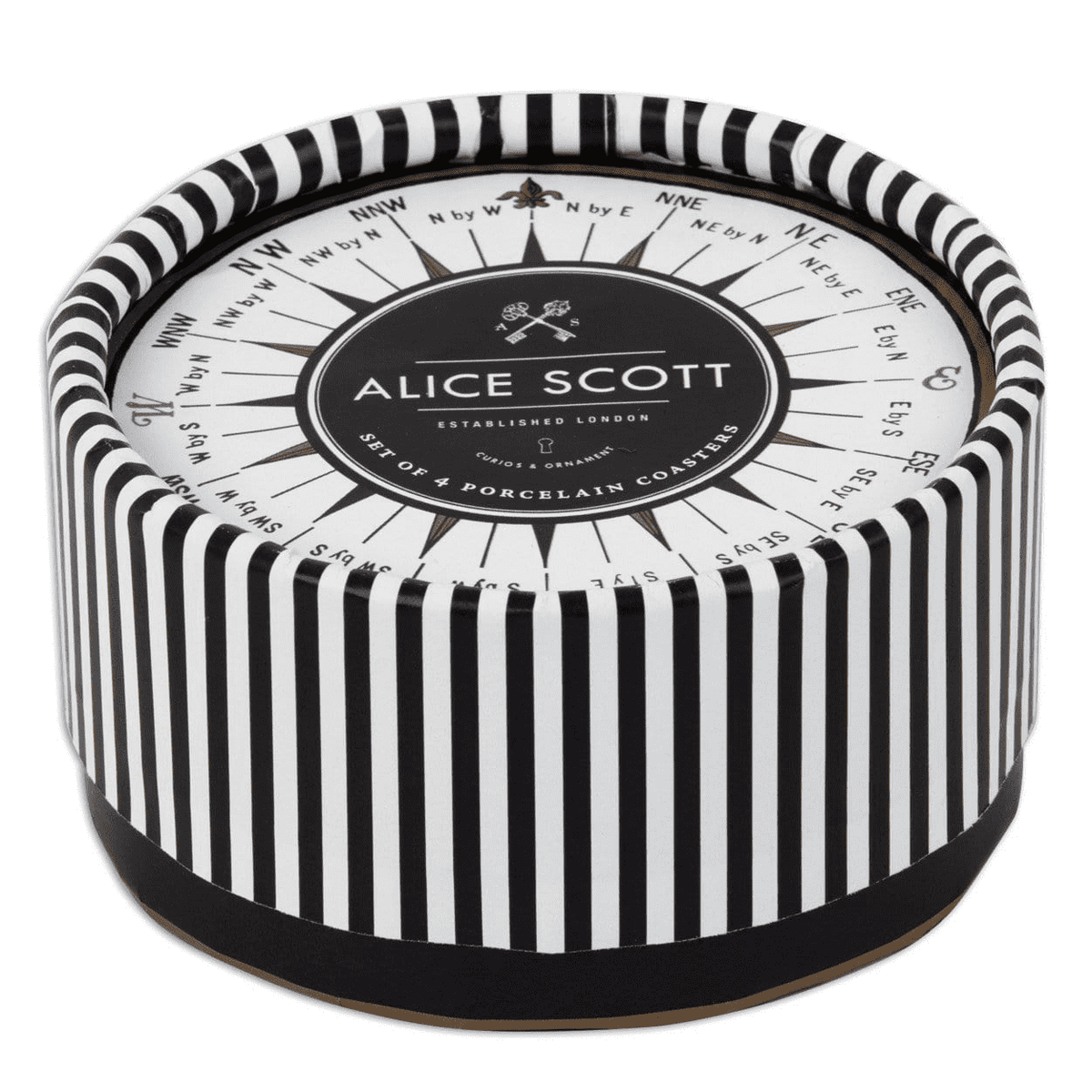 Alice Scott Porcelain Coaster Set Coaster Sets Galison 
