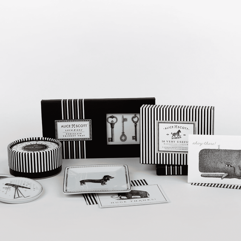Alice Scott Porcelain Coaster Set Coaster Sets Galison 