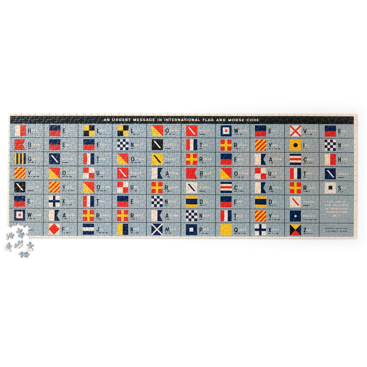 An Urgent Message 1,000 Piece Panoramic Puzzle Brass Monkey 