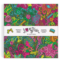 Andrea Pippins I Love My Hair 500 Piece Puzzle with Shaped Pieces Puzzles Andrea Pippins 