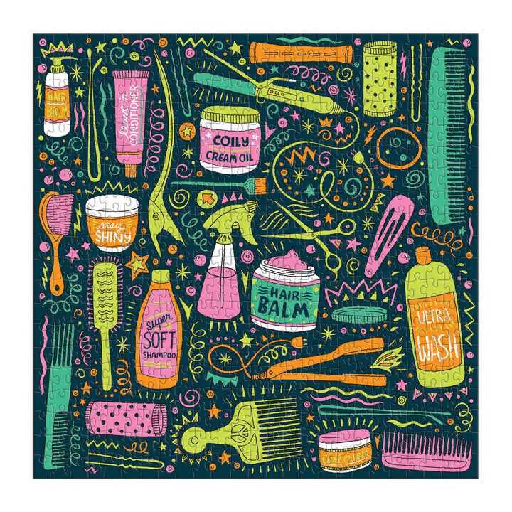 Andrea Pippins I Love My Hair Tools 500 Piece Puzzle Puzzles Andrea Pippins 