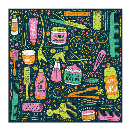 Andrea Pippins I Love My Hair Tools 500 Piece Puzzle Puzzles Andrea Pippins 