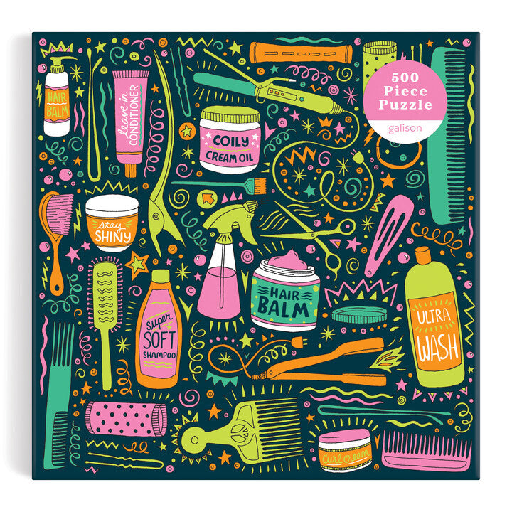 Andrea Pippins I Love My Hair Tools 500 Piece Puzzle Puzzles Andrea Pippins 