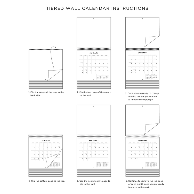 Andy Warhol 2022 Tiered Wall Calendar Calendars Andy Warhol Collection 