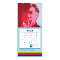 Andy Warhol 2022 Tiered Wall Calendar Calendars Andy Warhol Collection 