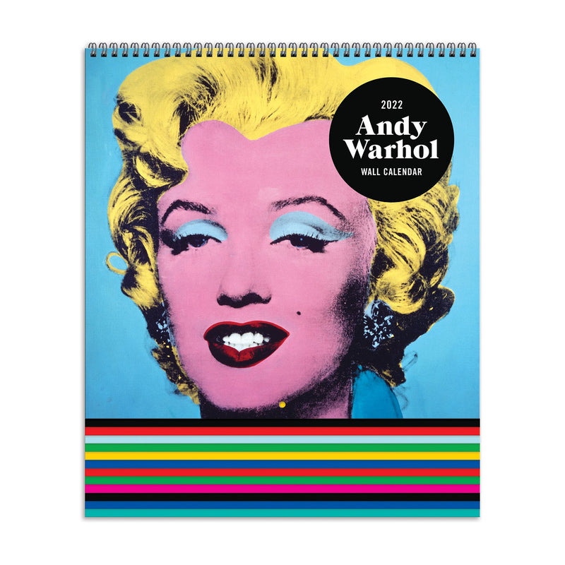 Andy Warhol 2022 Tiered Wall Calendar Calendars Andy Warhol Collection 