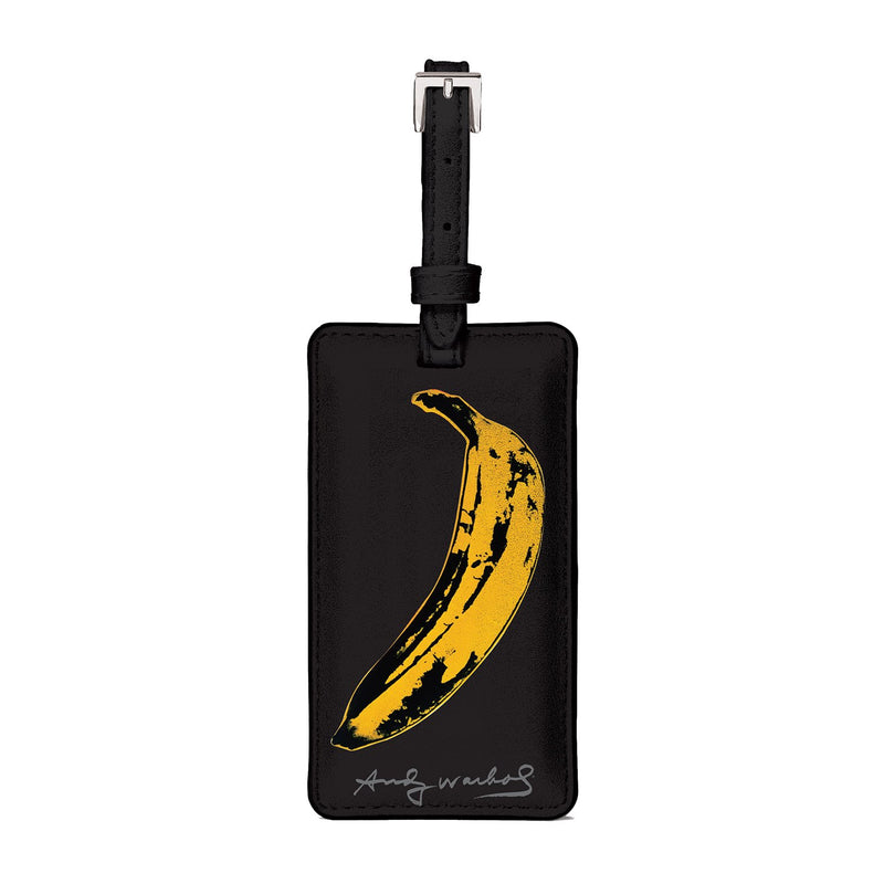 Andy Warhol Banana Luggage Tag Travel Accessories Galison 