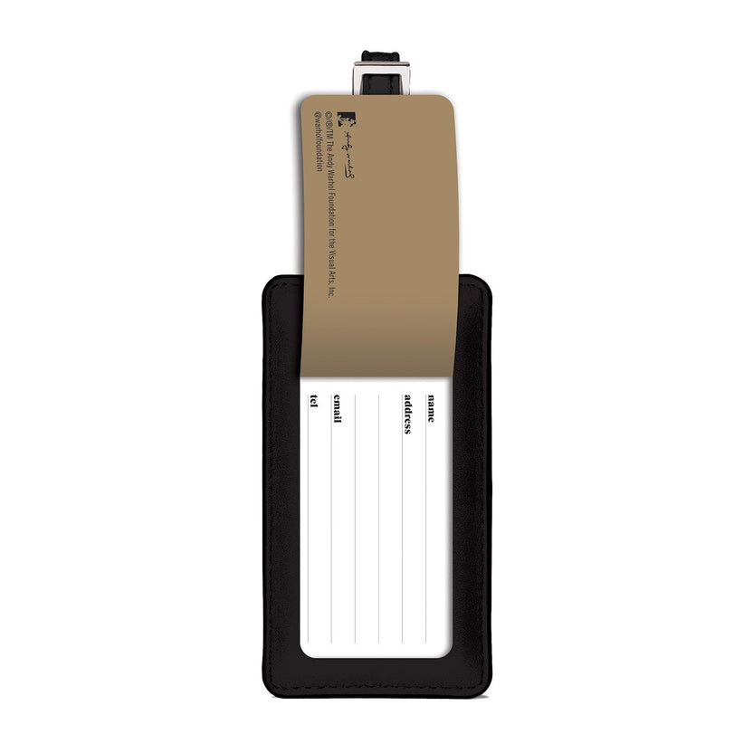 Andy Warhol Banana Luggage Tag Galison