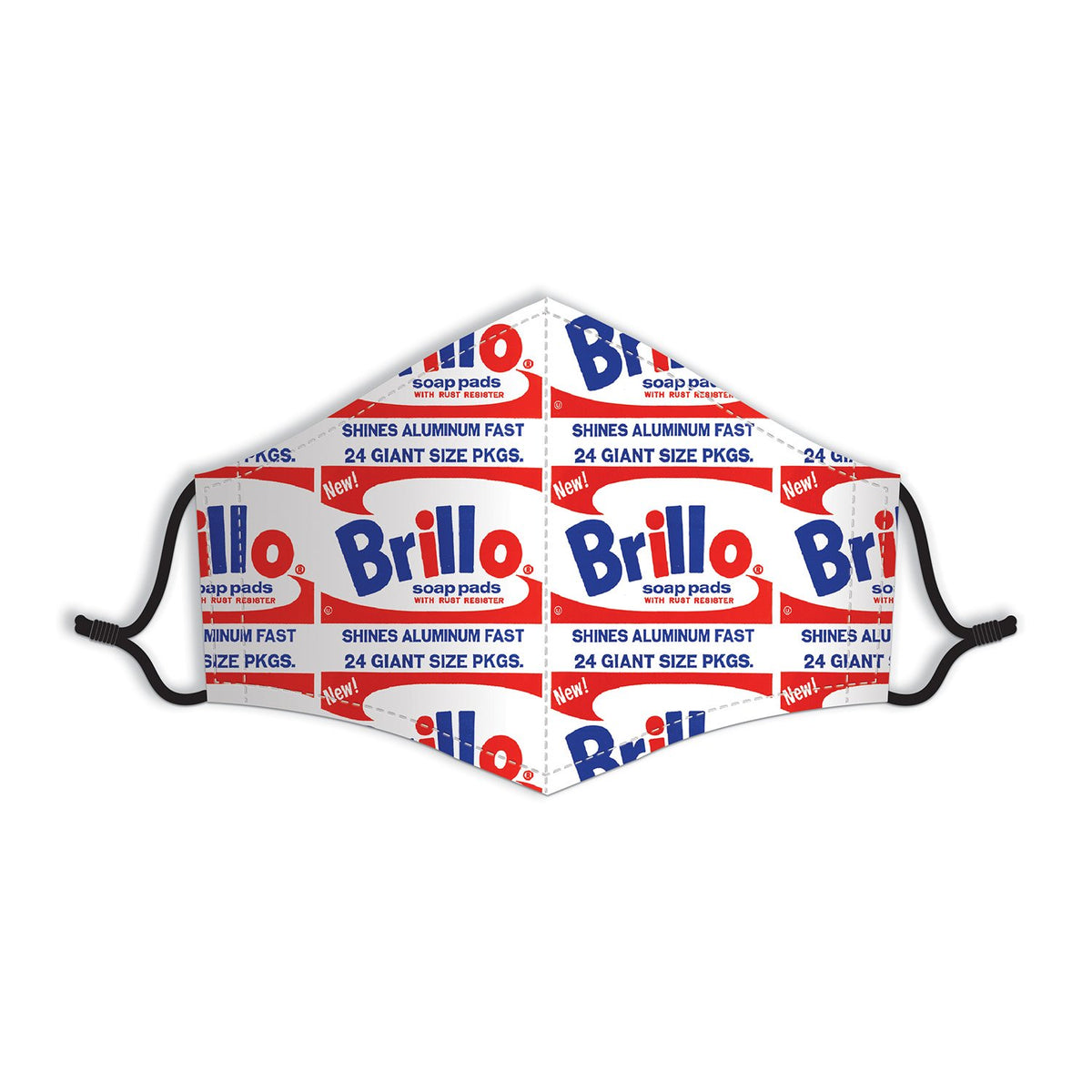 Andy Warhol Brillo Face Mask Face Masks Andy Warhol Collection 
