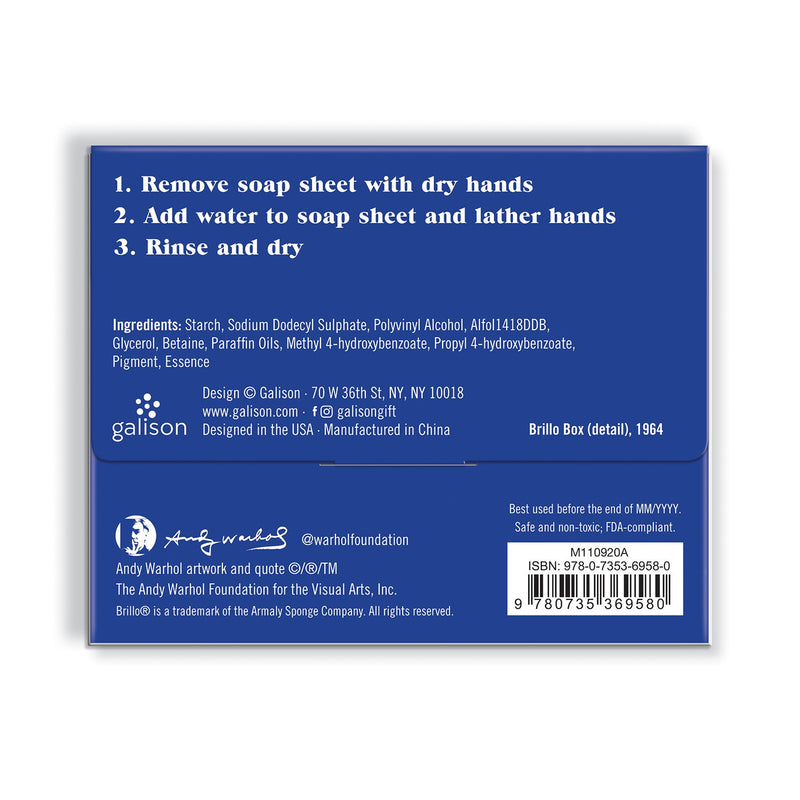 Andy Warhol Brillo Soap Sheets Travel Accessories Andy Warhol 