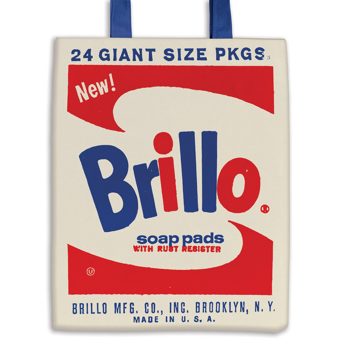 Andy Warhol Brillo Tote Bag Tote Bags Andy Warhol Collection 