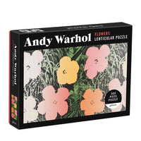 Andy Warhol Flowers 300 Piece Lenticular Puzzle 300 Piece Lenticular Puzzles Andy Warhol Collection 