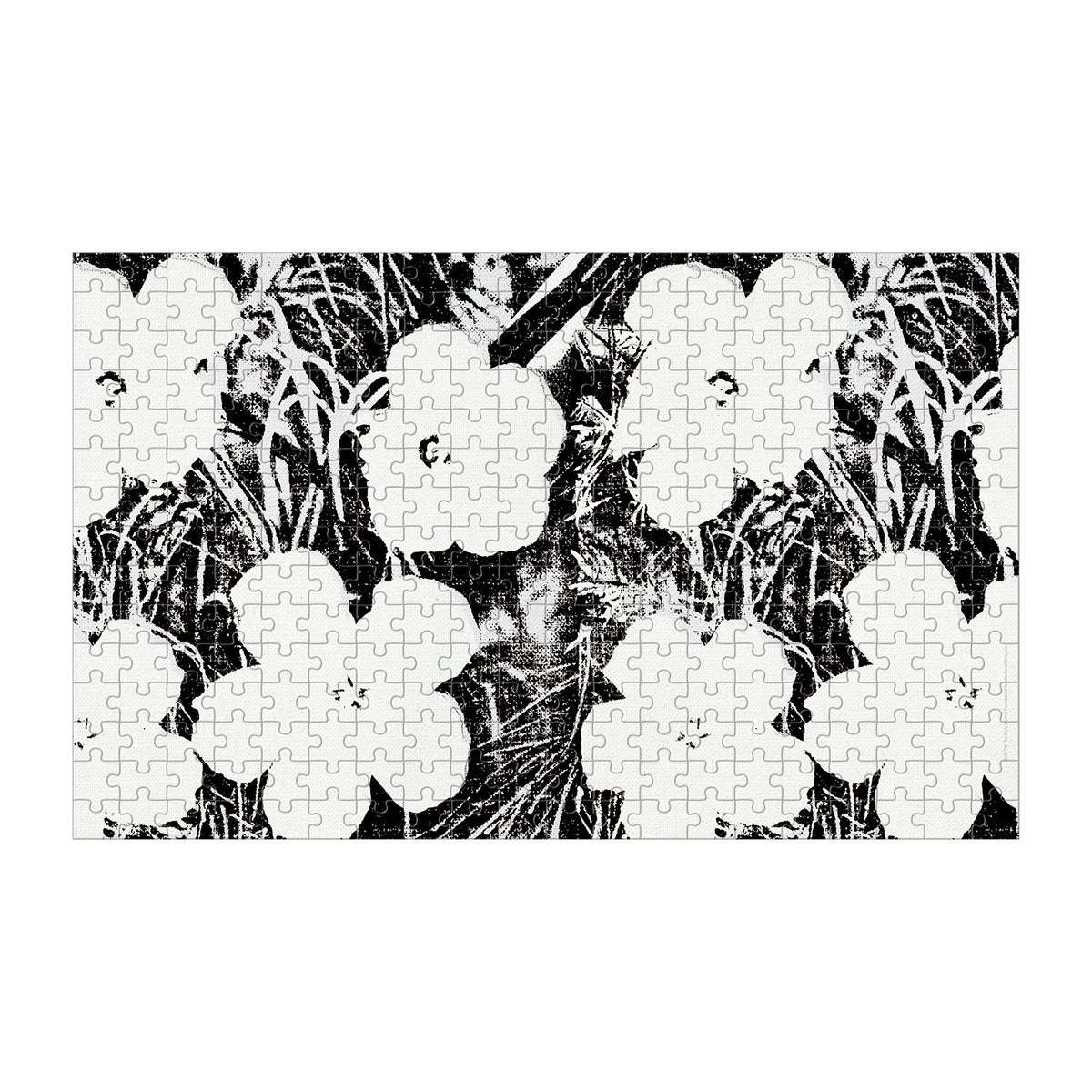 Andy Warhol Flowers 300 Piece Lenticular Puzzle 300 Piece Lenticular Puzzles Andy Warhol Collection 