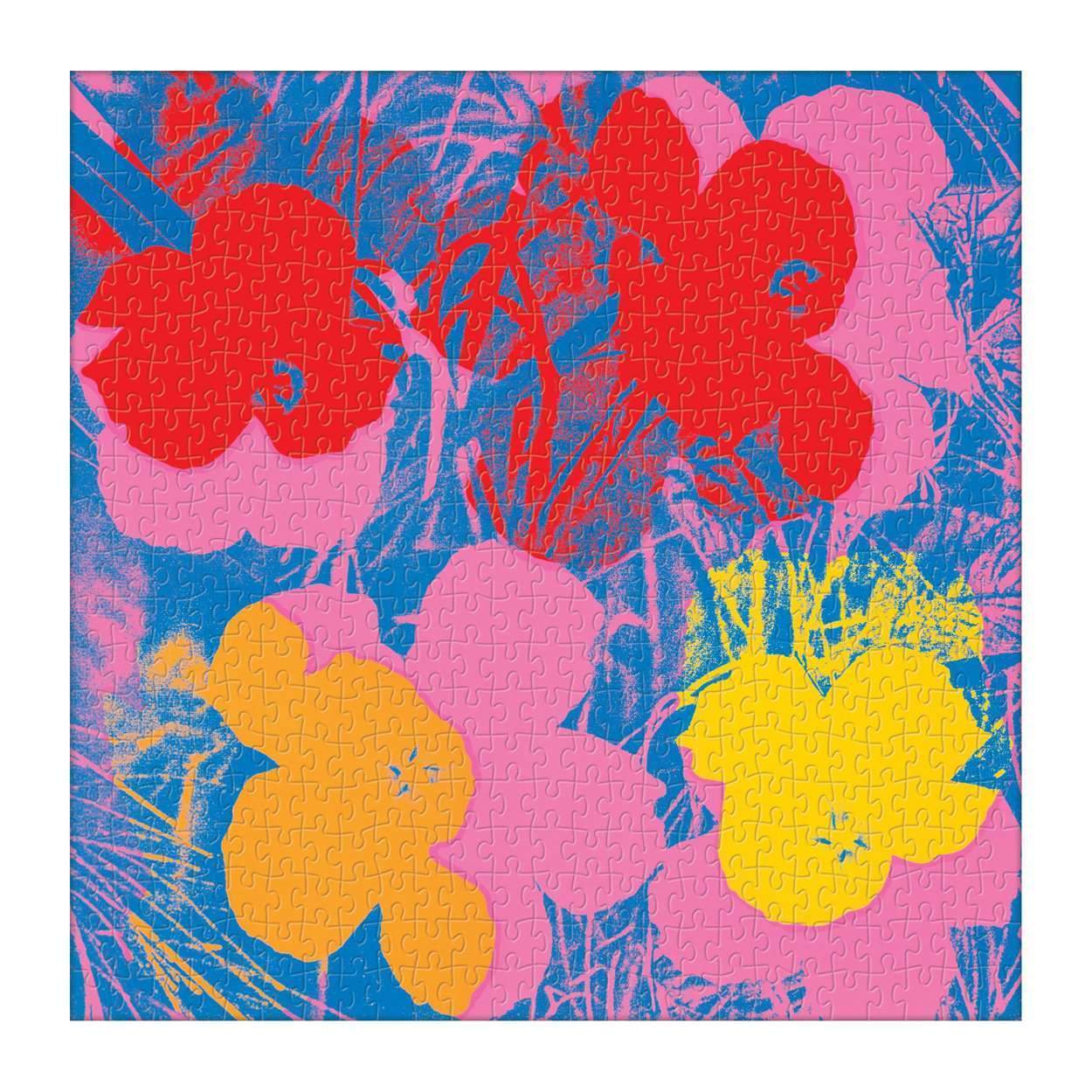 Andy Warhol Flowers 500 Piece Puzzle | Galison