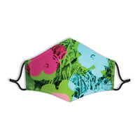 Andy Warhol Flowers Face Mask Face Masks Andy Warhol Collection 
